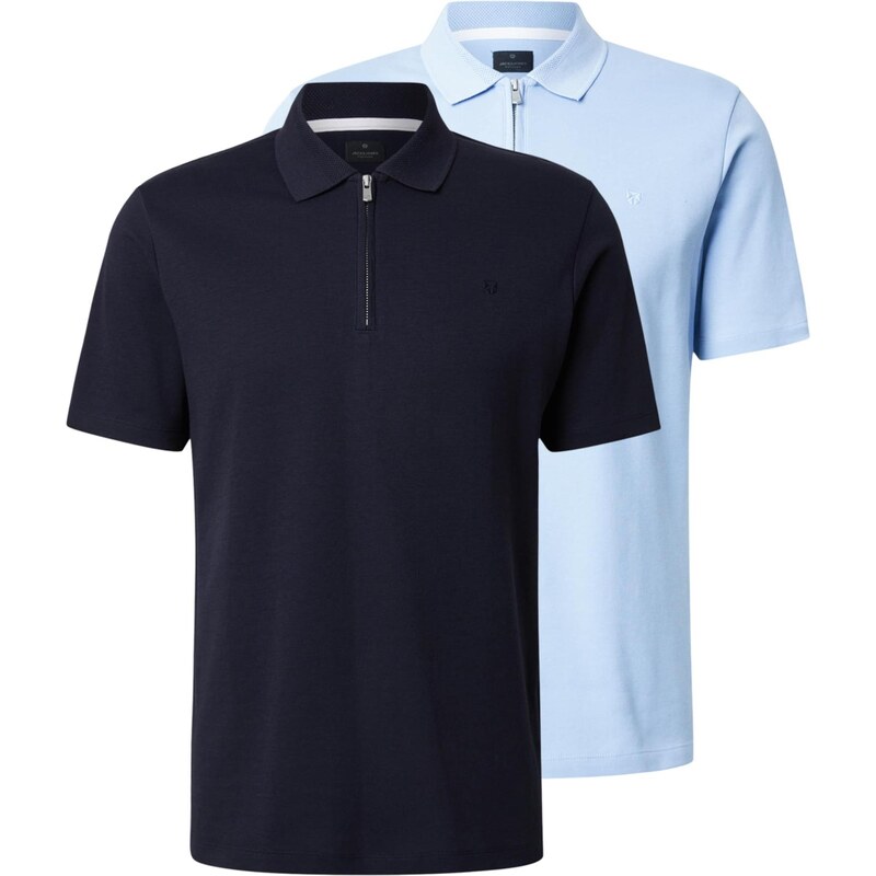 Jack & Jones Premium Tričko JPRBLAETHAN námornícka modrá / opálová 68299371