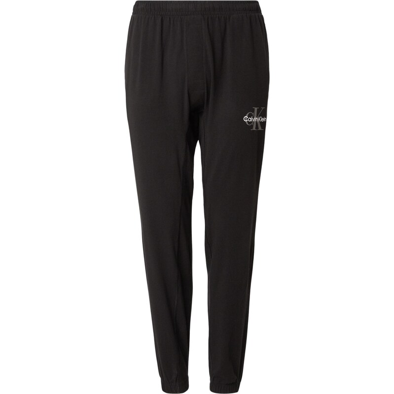 Calvin Klein Underwear Nohavice sivá / čierna / biela 68299447