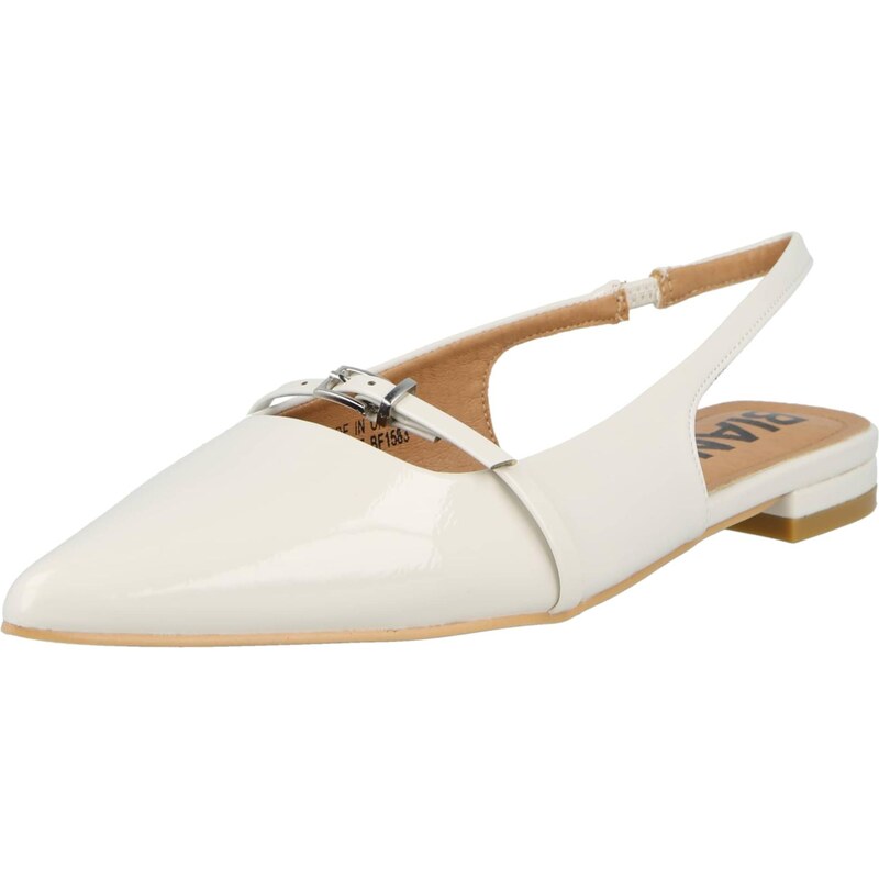 Bianco Lodičky s otvorenou pätou Bari šedobiela 68299491