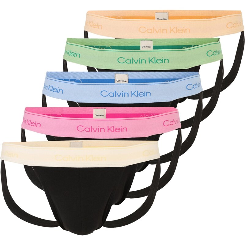 Calvin Klein Underwear Nohavičky svetlomodrá / svetložltá / 68299525