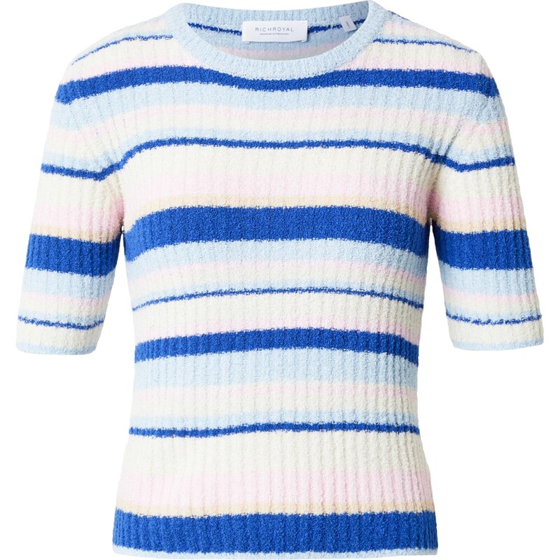 Rich & Royal Sveter krémová / azúrová / svetlomodrá / ružová 68299546