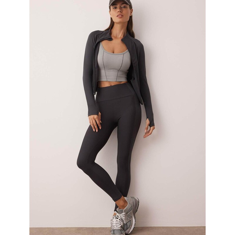 Trendyol Legíny antracitová 68299618