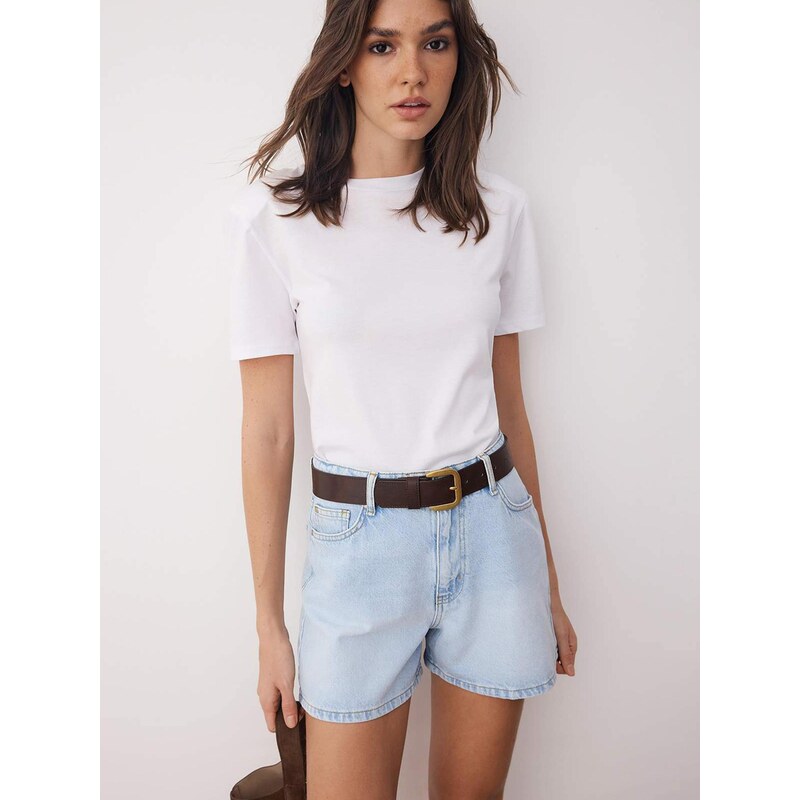 Trendyol Džínsy svetlomodrá 68299661