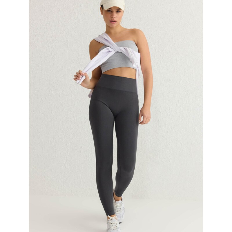 Trendyol Legíny antracitová 68299693