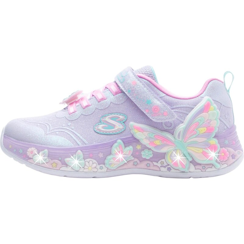 SKECHERS Tenisky žltá / mätová / levanduľová / ružová 68299717