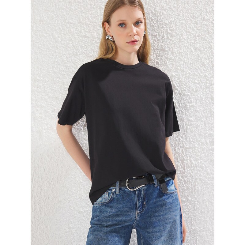 Trendyol Tričko čierna 68299723