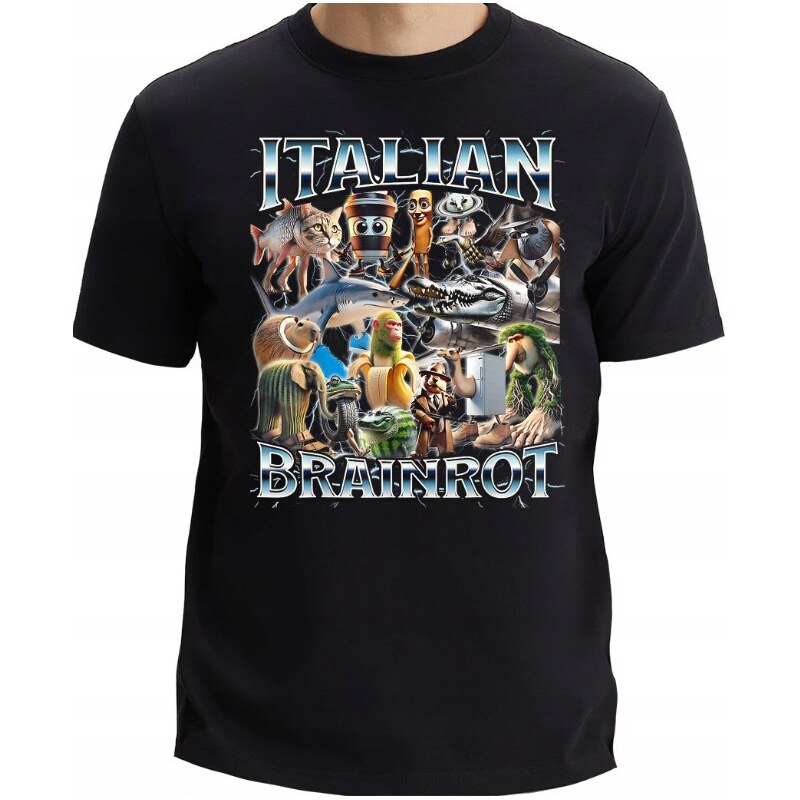 Fruit of the Loom Italian Brainrot - Family (tričko) 68298079