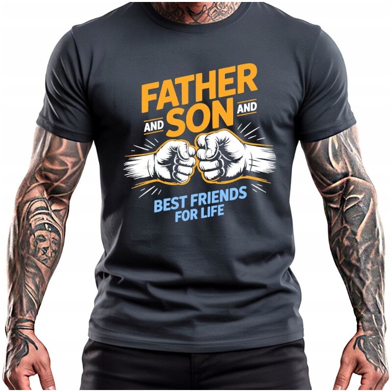 Fruit of the Loom Father and Son - Best Friends for Life (tričko) 68298080