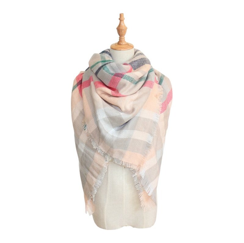 Cixi Blanket Dámsky šál pončo Pink 140 cm 68299862