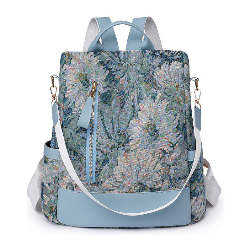 Lifestyle Crossbody batôžtek s popruhom Dahlie modrý 14L 68299868