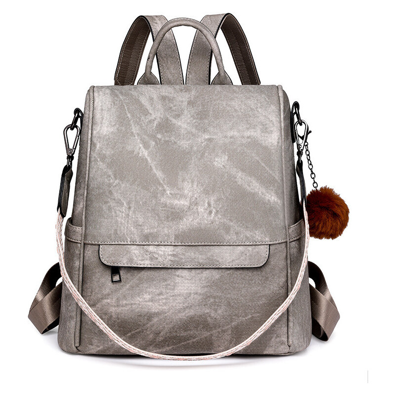 Lifestyle Crossbody batôžtek s popruhom Dafné Sivý 17L 68299873