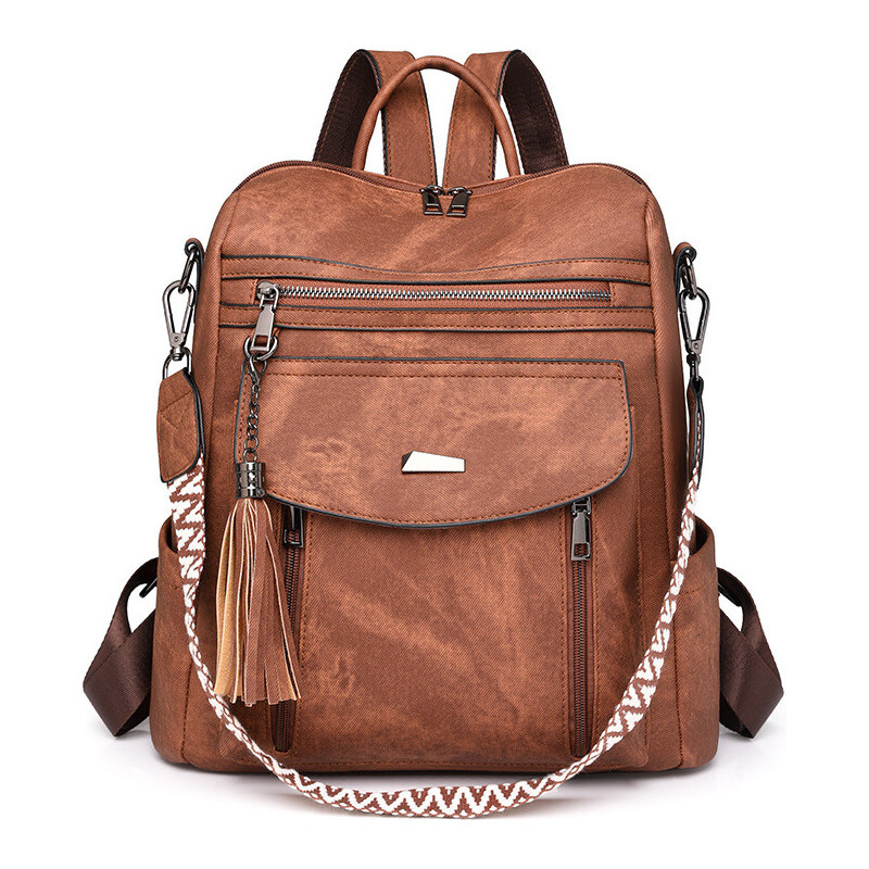 Lifestyle Crossbody batôžtek s popruhom Veron Hnedý 17L 69110818