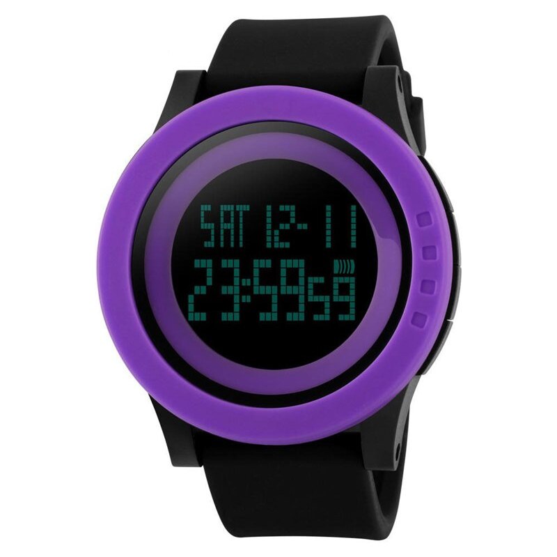 SKMEI 1142 dámske hodinky Grande Neon Fialové 68299906