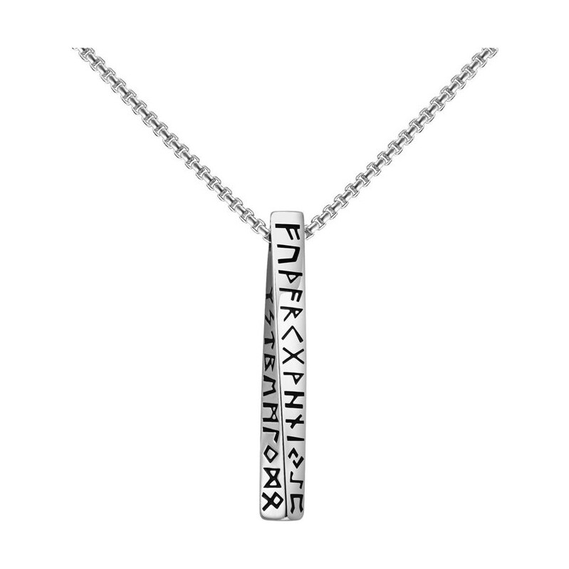Impress Jewelry Prívesok z chirurgickej ocele Runy Futhark Bar 68299911