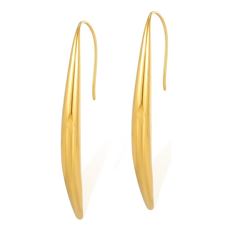 Impress Jewelry Náušnice z chirurgickej ocele Long Drops Zlaté 68299951