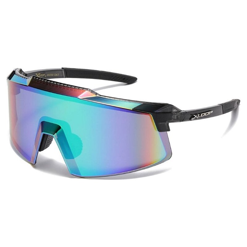 X-loop Xloop SHIELD športové slnečné okuliare Leo Zelené 68299970