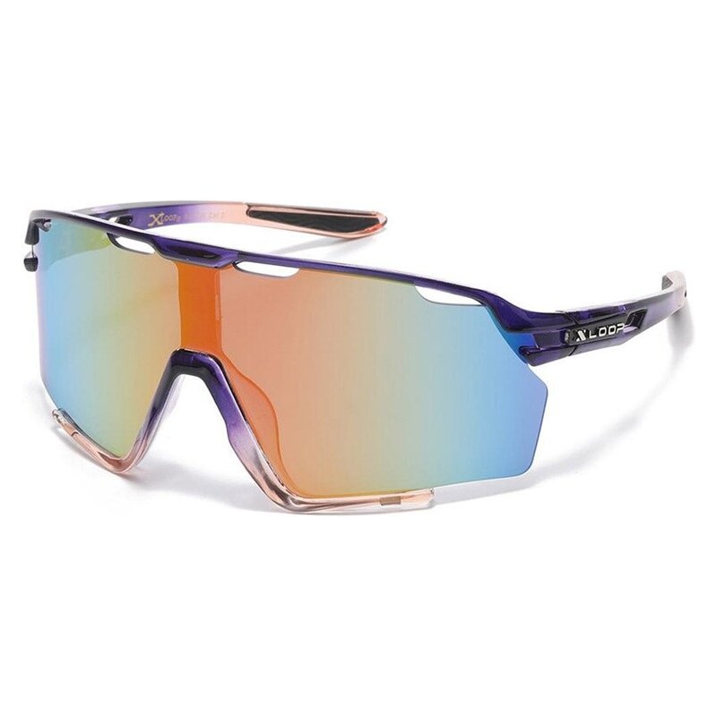 X-loop Xloop SHIELD športové slnečné okuliare Varel Fialové 68299976