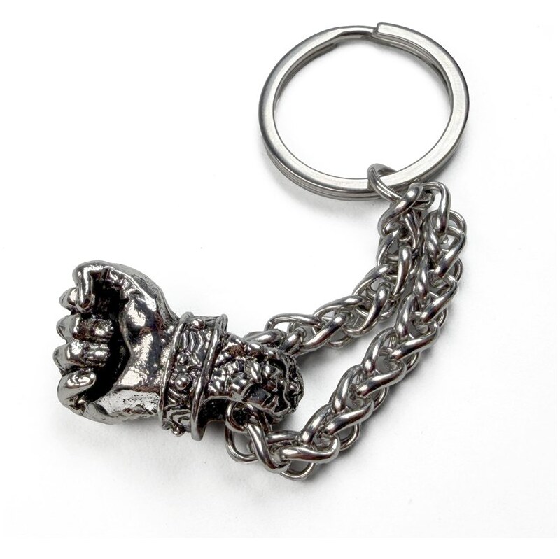 Impress Jewelry Masívna kľúčenka REBELLION Päsť vzdoru 68299977