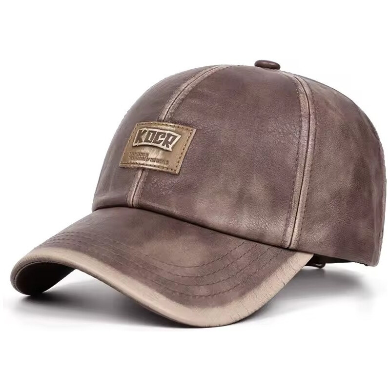 Ang-e Jamont koženková šiltovka KOCR Camel 68300003