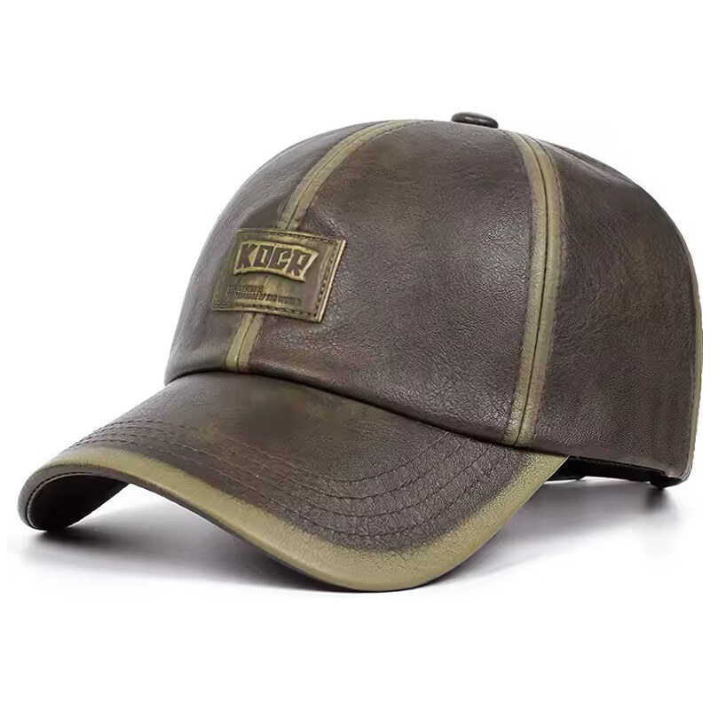 Ang-e Jamont koženková šiltovka KOCR Zelená 68300005