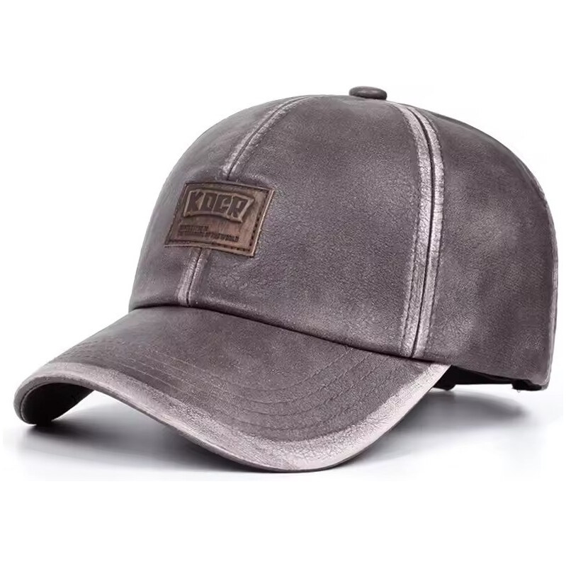 Ang-e Jamont koženková šiltovka KOCR Sivá 68300006