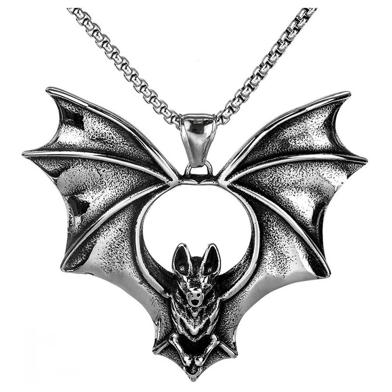 Impress Jewelry Prívesok z chirurgickej ocele Netopierí Strážca 68300019