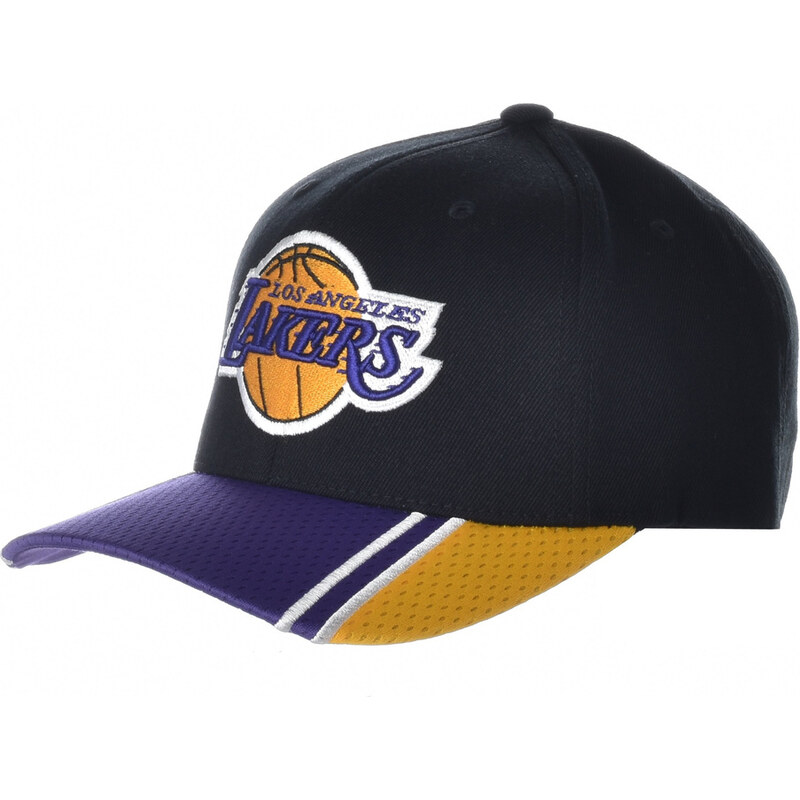 Šiltovka Mitchell & Ness čierna/fialová/žltá 68313300