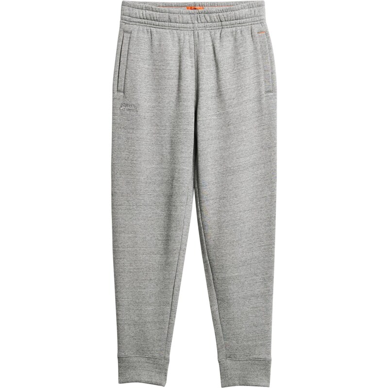 Superdry & Co Nohavice Essential sivá melírovaná 68324449