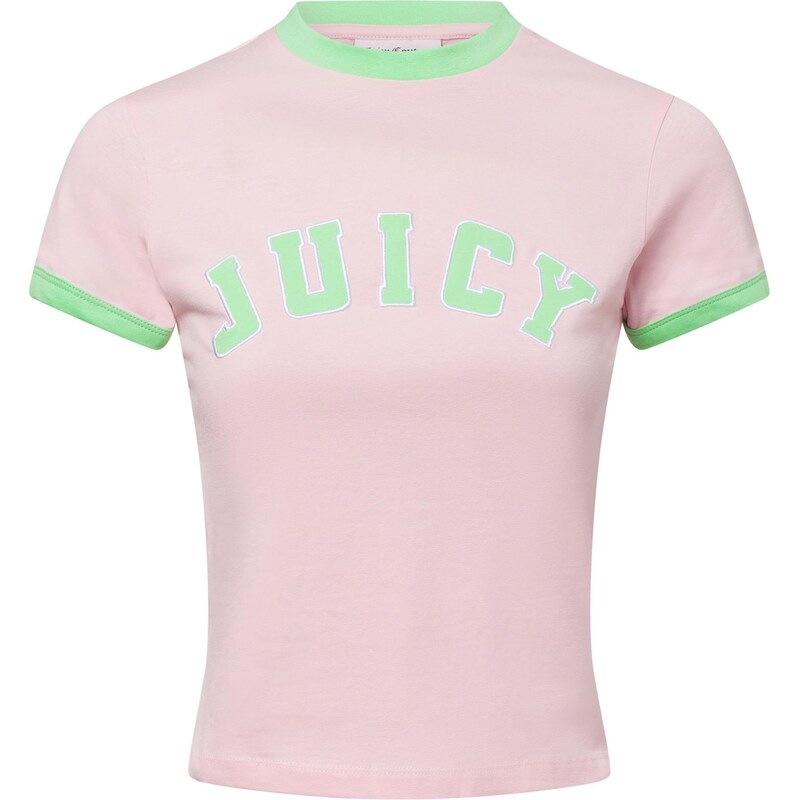 Juicy Couture Tričko Collegiate svetlozelená / ružová 68324530