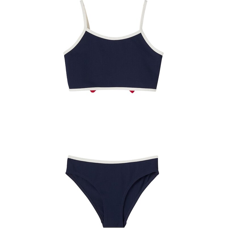 Konges Slojd Konges Sløjd Bowie bow-detail seersucker bikini 68462720