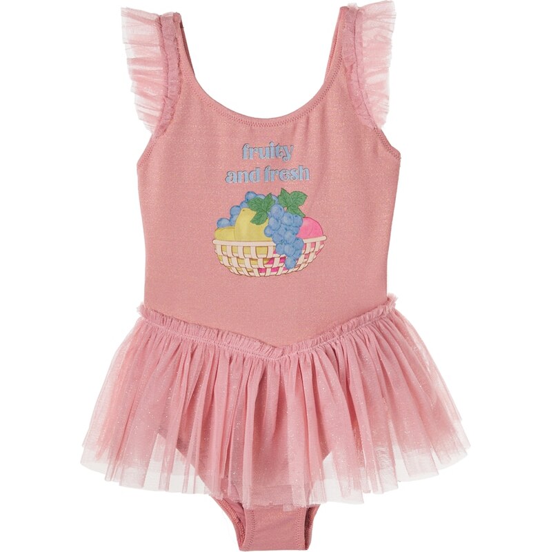 Konges Slojd Konges SlÃ¸jd Amandine tulle-trimmed swimsuit 68334008