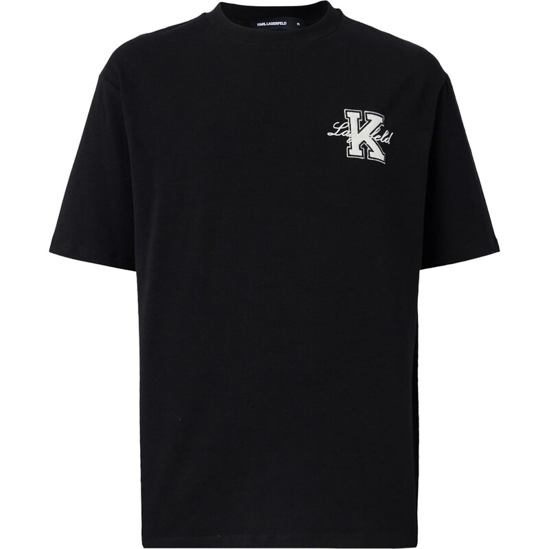 Karl Lagerfeld Tričko čierna / biela 68324682