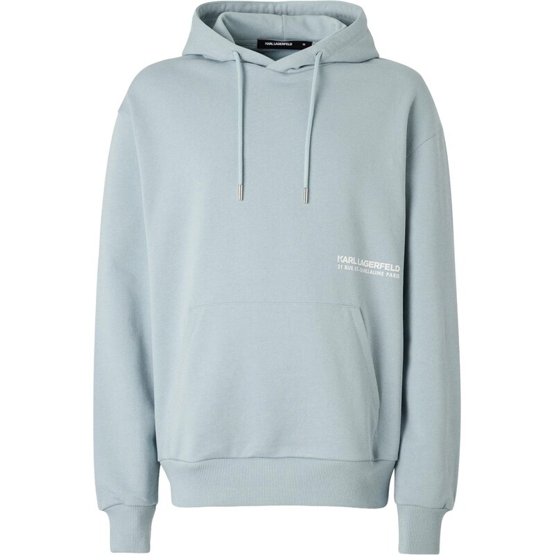 Karl Lagerfeld Mikina pastelovo modrá / biela 68324683