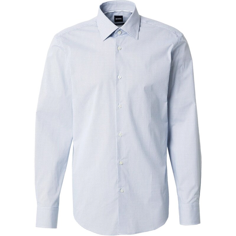 BOSS Košeľa JOE námornícka modrá / svetlomodrá / biela 68324689