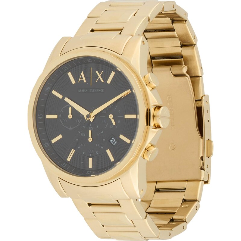 ARMANI EXCHANGE Analógové hodinky zlatá 68324709