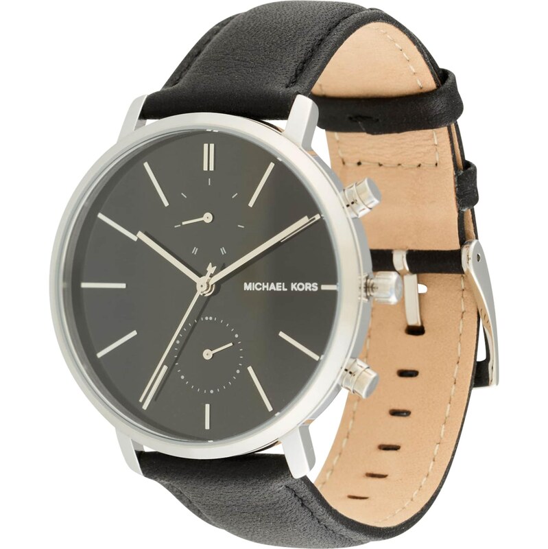 Michael Kors Analógové hodinky BLAKE čierna / strieborná 68324716