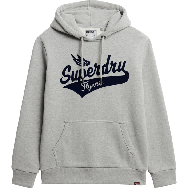 Superdry & Co Mikina FLYERS námornícka modrá / sivá 68324745
