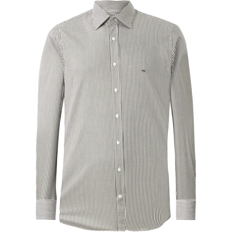 Michael Kors Košeľa svetlohnedá / biela 68324751