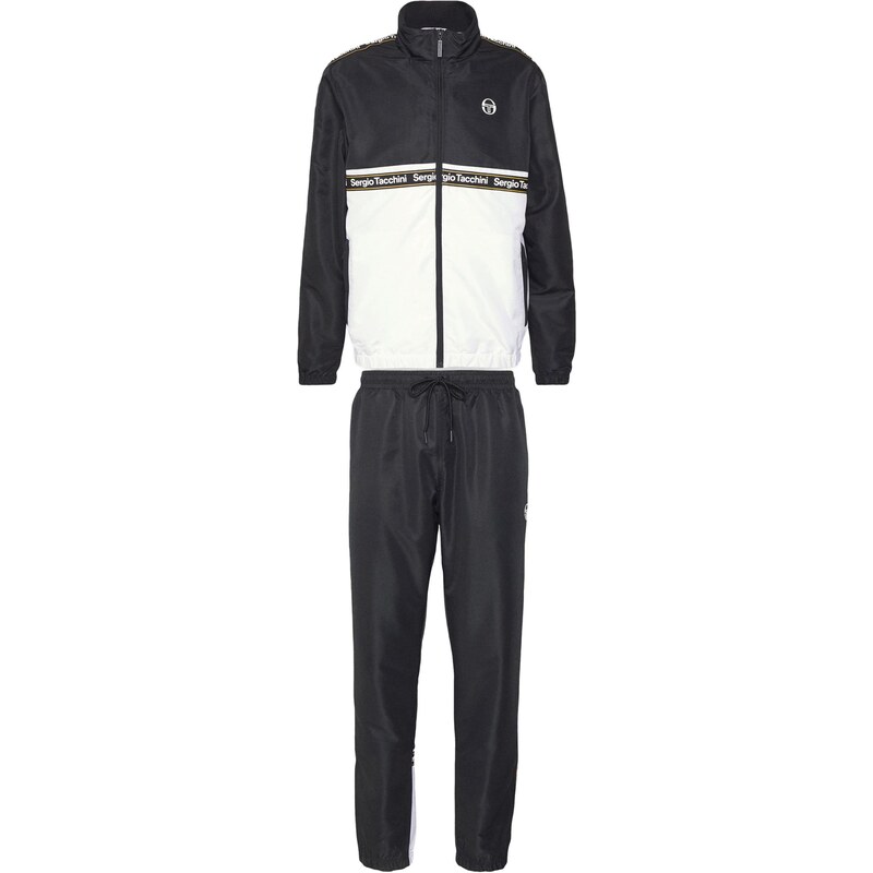 Sergio Tacchini Tréningový komplet Meridiano žltá / čierna / biela 68324787