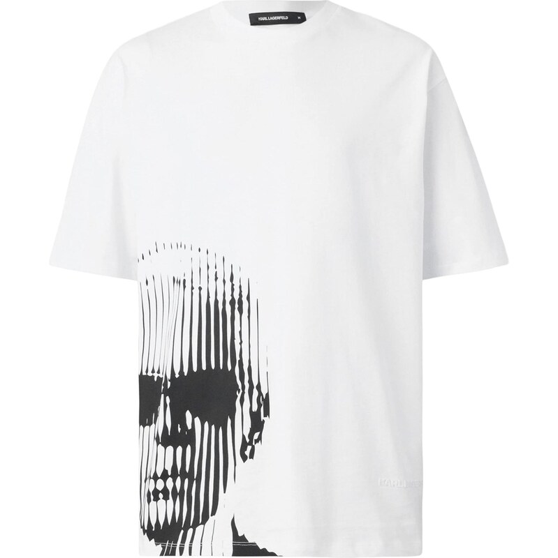 Karl Lagerfeld Tričko čierna / biela 68324807
