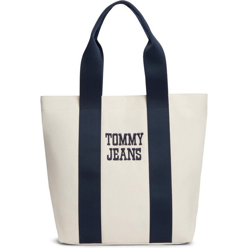 Tommy Jeans Shopper Varsity nebielená / námornícka modrá 68324829