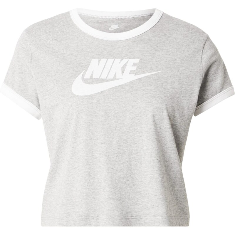 Nike Sportswear Tričko sivá / biela 68324846
