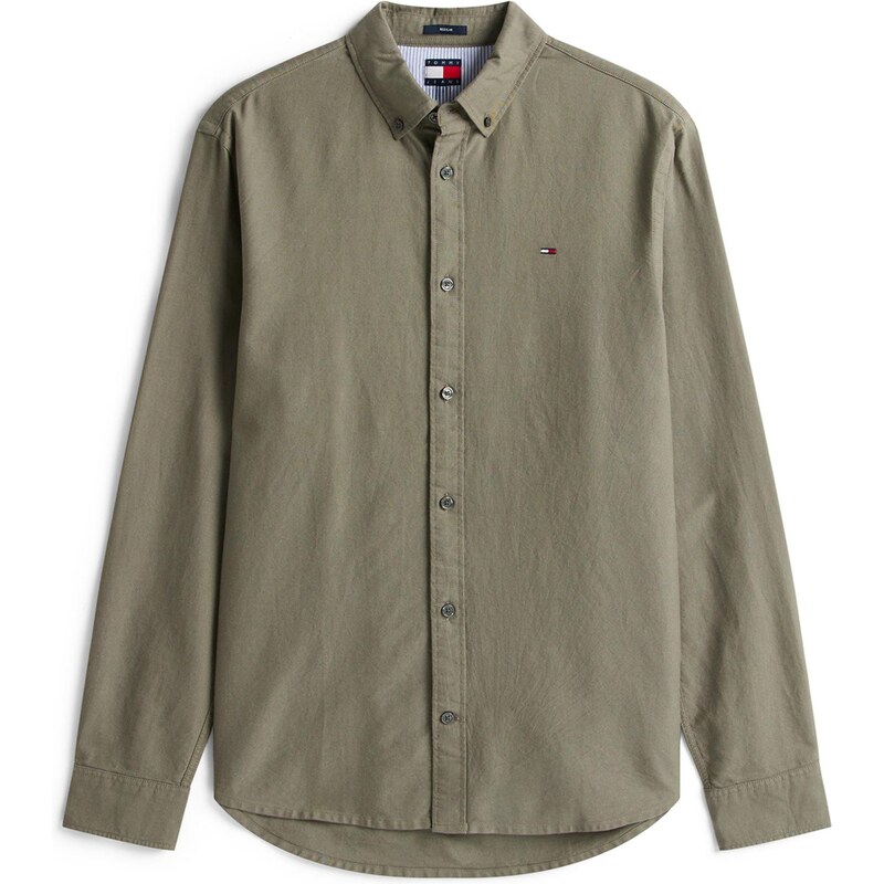 Tommy Jeans Košeľa kaki 68324891