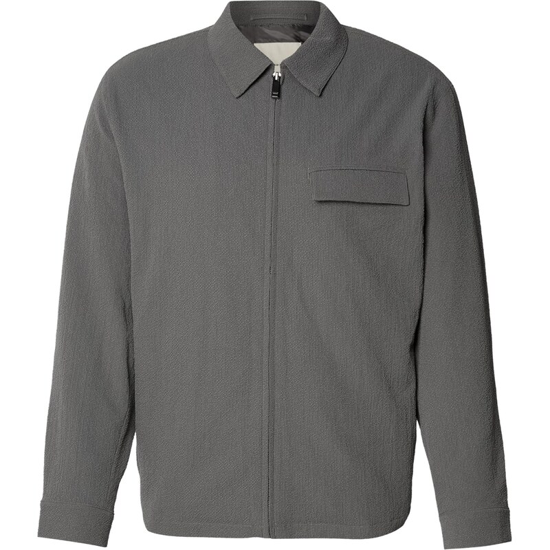 Calvin Klein Prechodná bunda sivá 68324959