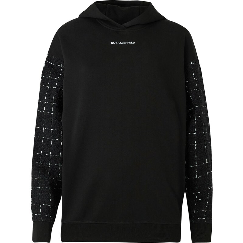 Karl Lagerfeld Mikina čierna / biela 68324995