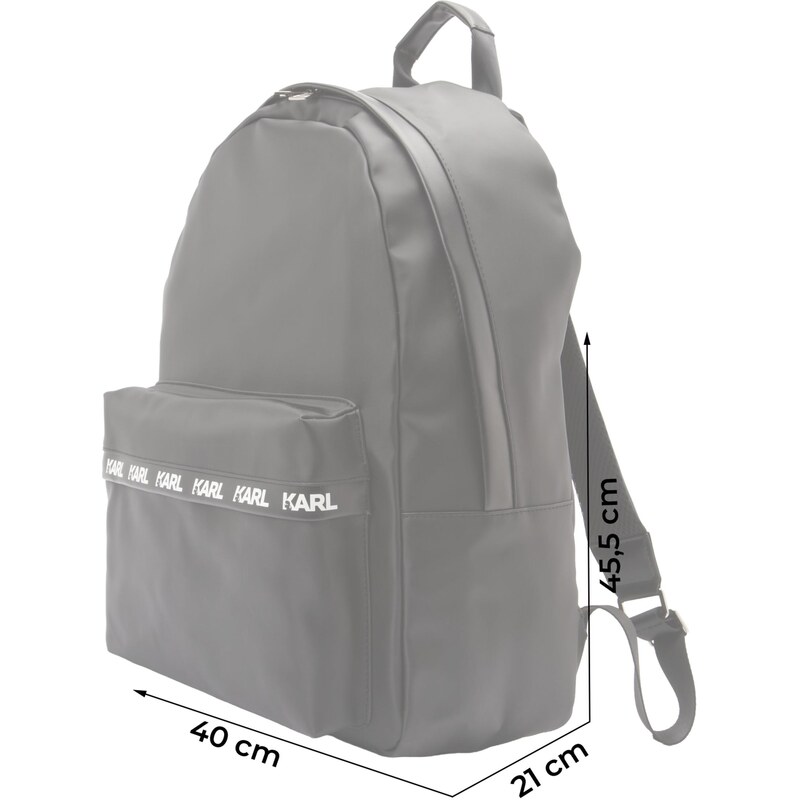 Karl Lagerfeld Batoh čierna / biela 68325071