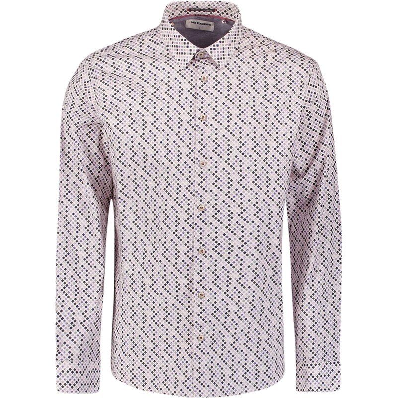 No Excess Košeľa svetlofialová / modrofialová / čierna 68325152