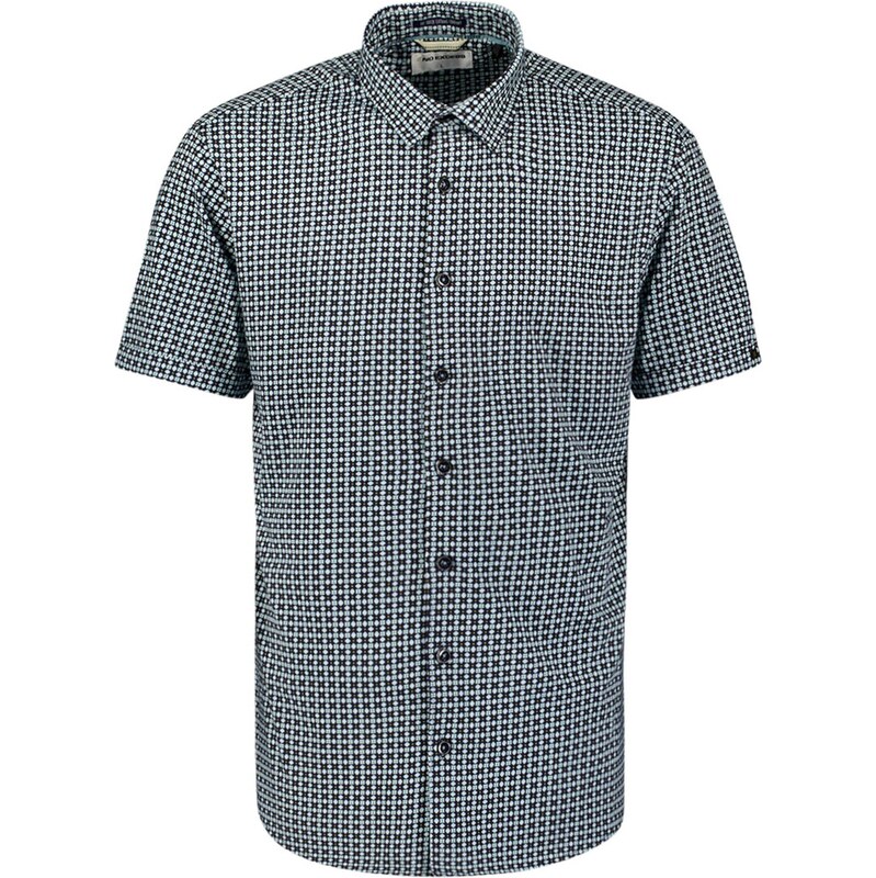 No Excess Košeľa námornícka modrá / modrozelená / žltá / biela 68325153