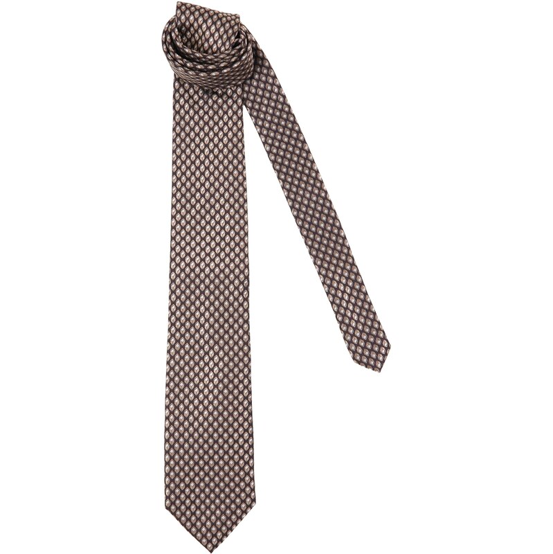 Michael Kors Kravata DIAMOND svetlohnedá / tmavohnedá 68325171