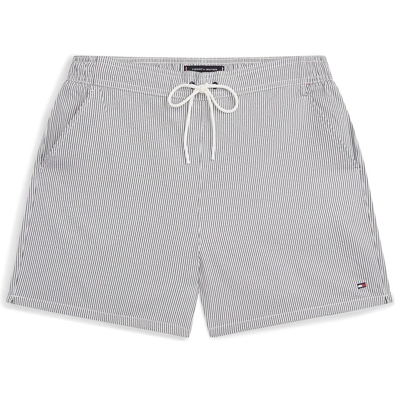 Tommy Hilfiger Underwear Plavecké šortky svetlosivá / biela 68325237
